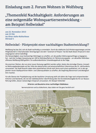 Vortrag Wolsburg